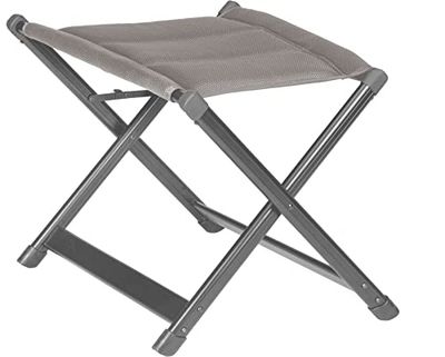 BRUNNER 0404073N.C07 Aravel 3D autonome Footrest, repose-pieds autoportant avec cadre en aluminium et matériau Full-3D, couleur gris, charge 100 kg