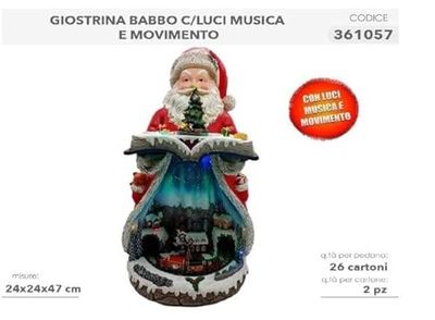 Gistrina Babero con Luces y música 24 x 24 x 47 cm