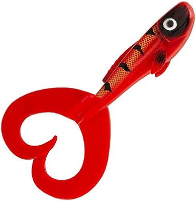 ABU GARCIA Konstbete Beast Twin Tail – 21 cm – 64,5 g – Red Tiger – sänkning – 2 stycken – 1517179