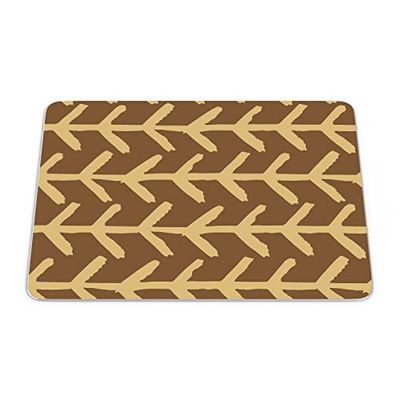 Questo Casa, Rechthoek digitaal bedrukte muismat, antislip onderkant, voor kantoor en thuis, afmetingen: 22x18 cm