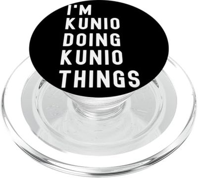 Soy Kunio Haciendo Cosas de Kunio PopSockets PopGrip para MagSafe