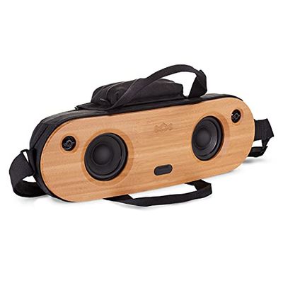 House of Marley Bag Of Riddim Altoparlante Wireless Bluetooth 4.0, 40 W, Uscita AUX e USB, Batteria Ricaricabile con Durata Fino a 8 Ore, Nero