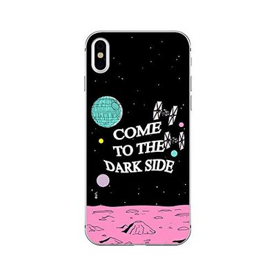 ERT GROUP mobiltelefonfodral för Apple Iphone XS Max originalt och officiellt licensierat Star Wars mönster 037 Vit optimalt anpassad till formen på mobiltelefonen, fodral tillverkad av TPU-plast