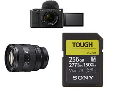 Sony ZV-E1L, Cámara vlogging mirrorless Full con Sony Fe 20-70 Mm F4 G y Tarjeta SD de Memoria Flash 256 GB