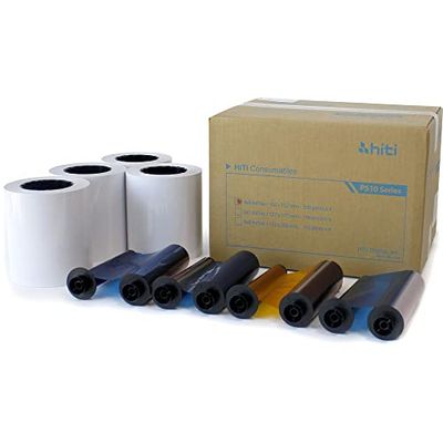 Hiti - Kit de impresión de Papel y Cinta 510 (10 x 15 cm, 4 x 330 Impresiones)