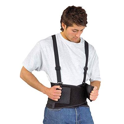 Portwest PW80BKRL Cintura di Supporto, Nero, Large