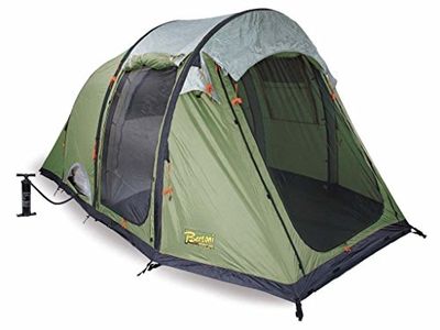 Bertoni Smart 3 Air Tente de Camping pneumatique, Vert forêt, Taille Unique