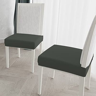 MB HOME BASIC, Funda para Silla más Bonita, Gris Oscuro