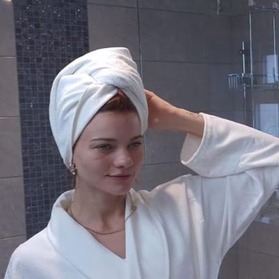 PROTECHT DRYPLUS Toalla de Microfibra para el Pelo, Color Blanco