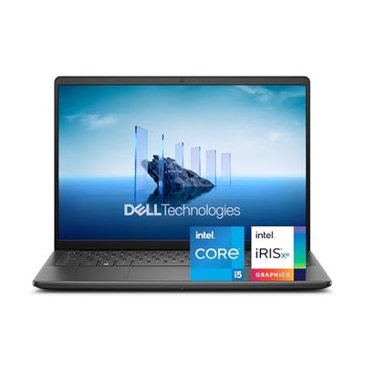 Dell Inspiron 14 5440 Portátil Copilot+ 14"" 16:10 FHD+ (1920x1200), Intel Core i5-1334U, 16GB RAM, 512GB SSD, Intel Iris Xe Graphics, Windows 11 Home, Teclado Retroiluminado QWERTY - Negro