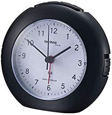 TechnoLine WT 757 Schwarz Orologio Radio, Nero, 12x5.2x11.2 cm