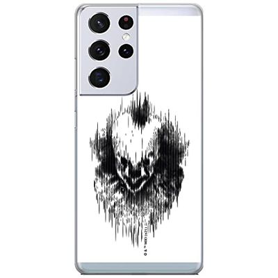 ERT GROUP mobile phone case for Samsung S21 ULTRA original and officially Licensed Horror pattern It 012 optimally adapted to the shape of the mobile phone, case made of TPU