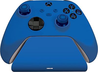 Razer Universal Quick Charging Stand - Quick Charger for Xbox Controllers (Universal Compatibility, Magnetic Contact System, Matches Your Xbox Controller, One-handed Navigation) Blue