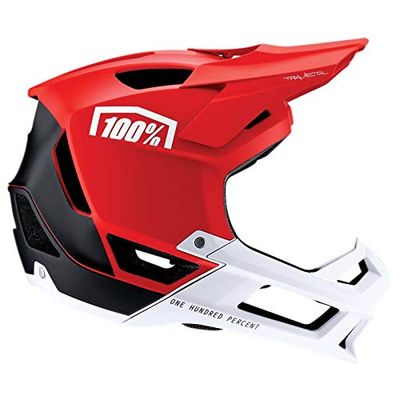 1 Unisex Trajecta Helm, Rood, SM