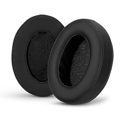 Brainwavz - Cuscinetti Auricolari di Ricambio in Memory Foam - Adatti per Molte Cuffie - AKG, HifiMan, ATH, Philips, Fostex, Grado, Cuscinetti auricolari Sony (Nero)
