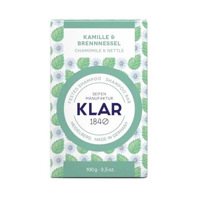 Klar Seifen Firm Shampoo Chamomile & Stinging Nettle 100g