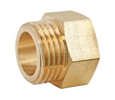 SOMATHERM FOR YOU, Raccord Laiton Brut Mâle Femelle 20/27 - Sachet de 2 pièces - Raccordement rapide et facile, résistant à la corrosion, compatible avec tous les raccords filetés
