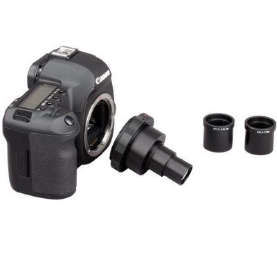 AmScope CA-CAN-NIK-SLR Canon och Nikon SLR/DSLR kameraadapter för mikroskop