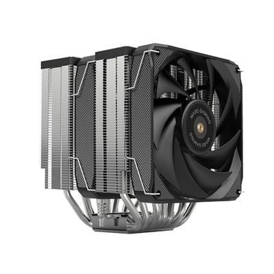 Mars Gaming MCPU-XU9 Disipador CPU Doble Torre TDP 400W 2X Ventiladores FDB 9 Heatpipes BPH Negro