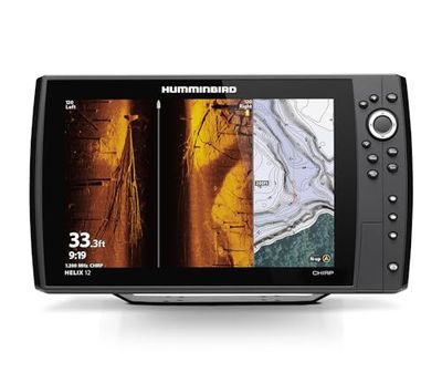 Humminbird NS-762, Helix 12 Chirp Mega Si+ GPS G4N Unisex-Adult, Black, Standard
