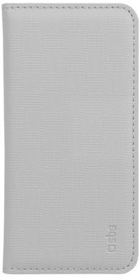 SBS etui w stylu książkowym z kieszonkowym uchwytem na kartę do Samsung Galaxy S4 - Iced White