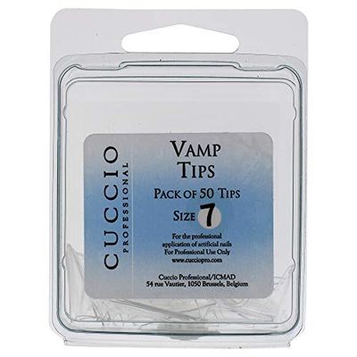 Cuccio Pro Vamp Tips 7 by for Women 50 Ongles en Acrylique 50 Unités