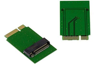KALEA-INFORMATIQUE Adaptador de M2 a Mac 2012 para Montar una Unidad SSD M.2 en Lugar de la Unidad SSD Original de 8+18 Patillas en un Mac.