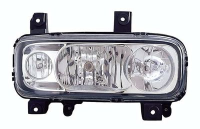PROPOSTEONLINE Fanale realizzato per Mercedes ATEGO 2013> Destro 2H1 alogeno pred. per regol. elettrica con Fendinebbia A9738202661