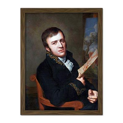 Artery8 Kooi John Baptist Ii Kobell Uniform Painting Artwork Framed Wall Art Print 18X24 Inch