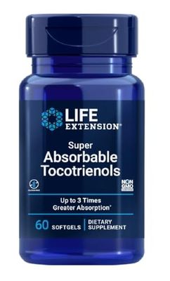 Life Extension - Tocotrienols de Alta Absorción, 60 Cápsulas Blandas