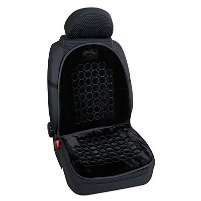 Lampa 54395 Massage-Velluto, Schienale Magnetico massaggiante in Velluto - Nero