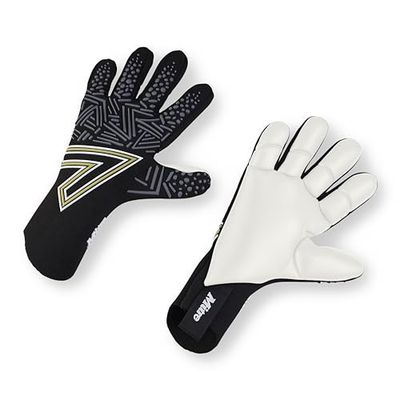 Mitre Ultimatch målvaktshandskar för unisex vuxna, svart/vit, 8