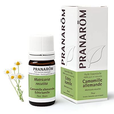Pranarôm | Huile Essentielle Camomille Allemande | Matricaria recutita | Fleur | HECT | 5 ml