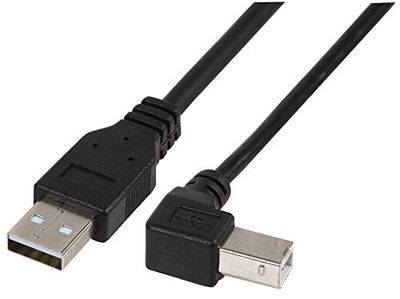 Pro Signal PSG91620 Câble USB A vers USB B coudé à gauche 1 m
