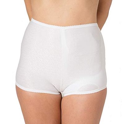 Ostomy vrouwelijk ondergoed met ingebouwde interne steunzak met nachtafvoer in zwart - Shortie - MAAT 8 - TWIN POCKET