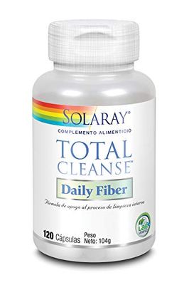 Solaray Total Cleanse Fiber | Fibra | 120 Cápsulas