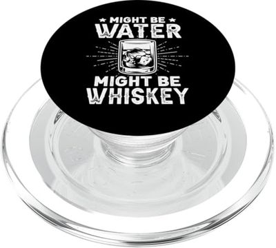 Podría ser un experto en diseño de whisky de agua para bebidas PopSockets PopGrip para MagSafe