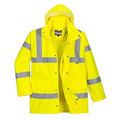 Portwest RT60 Hi-Vis Ademend Jack, Geel, Grootte XXXL