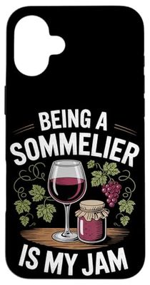 Être sommelier, c'est mon meilleur sommelier Coque pour iPhone 16 Plus