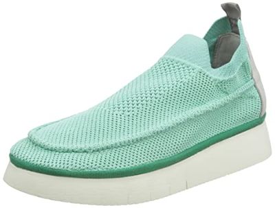 Fly London Women's CELL354FLY Loafer, Aqua, 4 UK