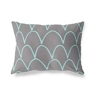 BonaMaison Willekeurig Patroon Decoratieve Kussensloop, Kussenhoezen Bank, Decoratieve Kussenhoesjes, Kussensloop; Sofa, Slaapkamer, Kantoor, Auto 35x50 Cm - Ontworpen en vervaardigd in Turkije