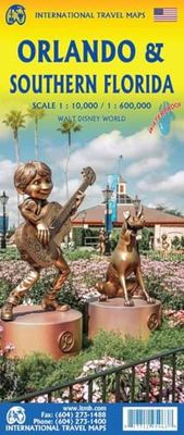 ORLANDO & SOUTHERN FLORIDA WATERPROOF: ITM Intern.Travel Maps