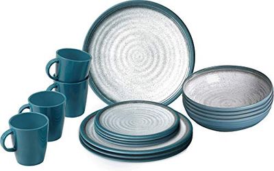 Set Plates Tuscany 16 Pieces