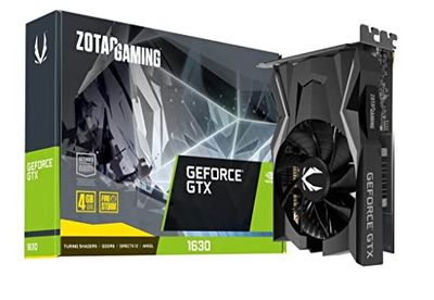 ZOTAC ZT-T16300F-10L graphics card NVIDIA GeForce GTX 1630 4 GB GDDR6