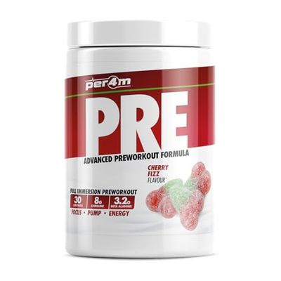 Per4m Pre Workout Stim Cherry Fizz 570g