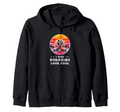 Faccio sembrare robot robot robot robot camicia robot robot Felpa con Cappuccio