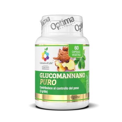 Glucomannan PURE - Sans gluten et végétalien, 60 gélules