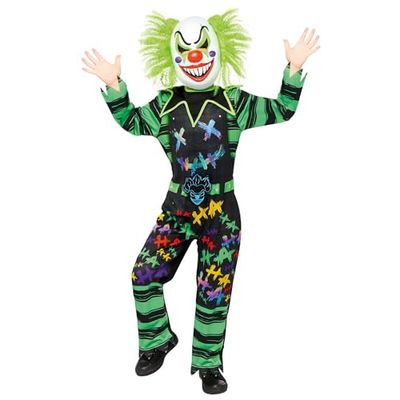 amscan (PKT (9912004) Costume de clown Haha pour garçon (8-10 ans)