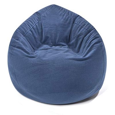 Pushbag Bag 220 Microfiber Pouf, Marin