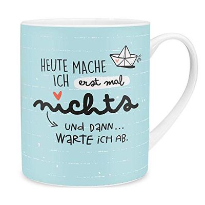 Happy Life - Tazza Jumbo XL, Porcellana, 60 cl